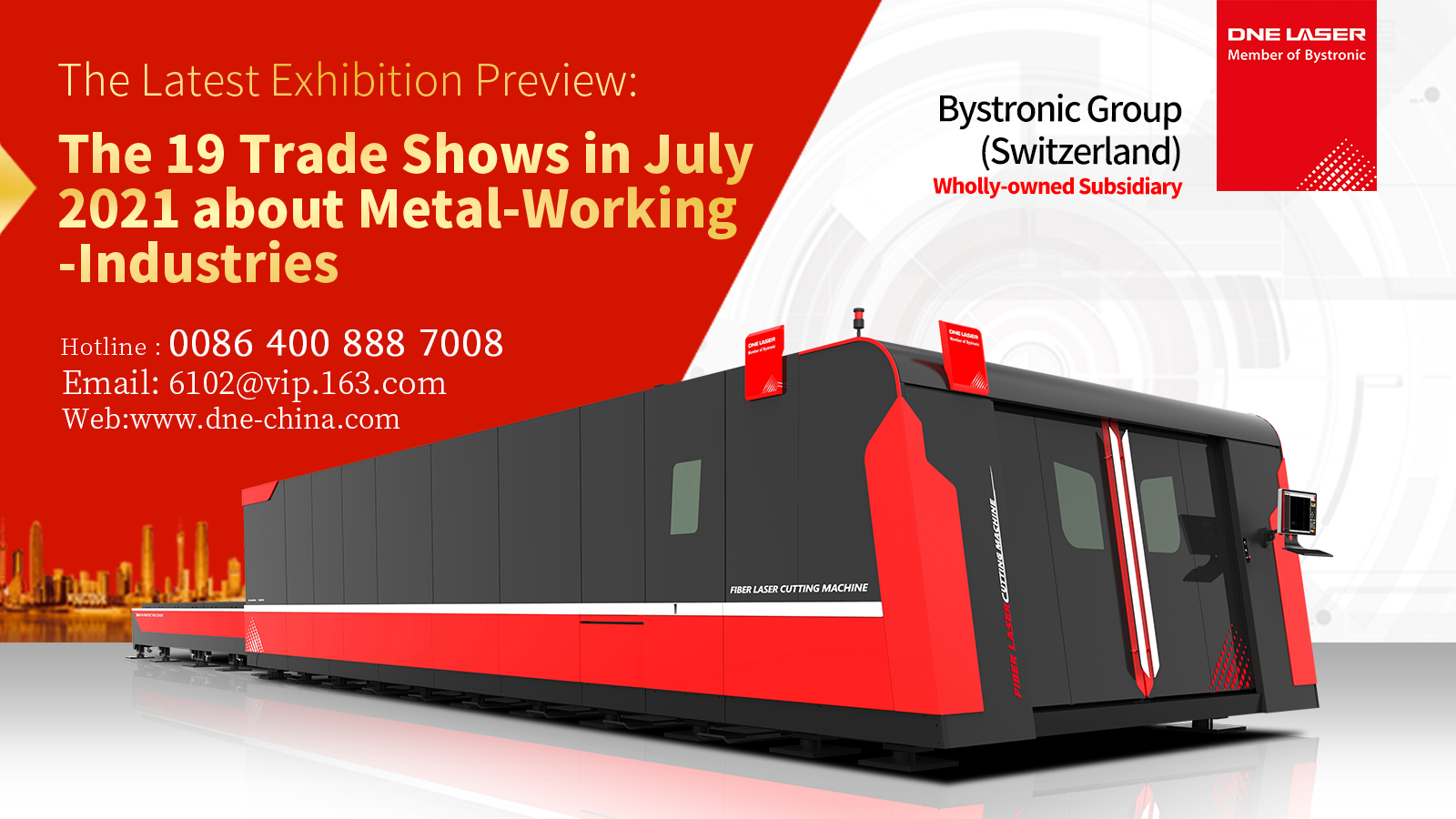 The 17 Global Metal Working Industries Trade shows in July 2021