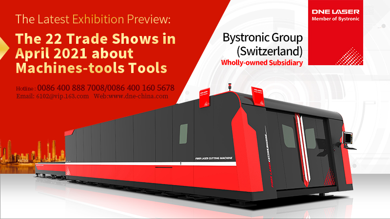 The 22 Global Machines-Tools  Tools Trade shows in April 2021